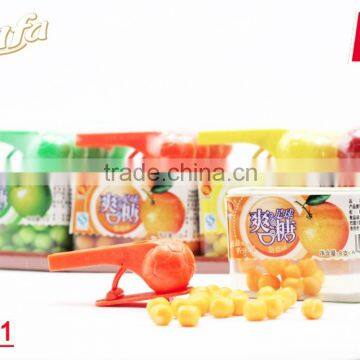 Dafa football whistle candy,halal candy,fruit candy,hard candy