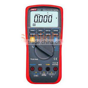 Handheld Insulation Resistance Multimeter, True RMS, Datalogger, UT531