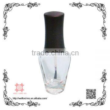 10ml Wood Plastic Cap Acrylic Cylinder Nail Polish Bottle