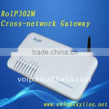 RoIP 302M,sip server,Cross network gateway / radio gateway