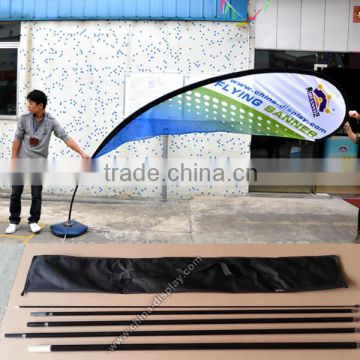 Wholesale display flag banner fiberglass outdoor portable flag pole flexible flag rod