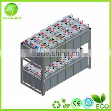 Wholesale Good Price Double Coated Lead Acid Inverter Battery Rack