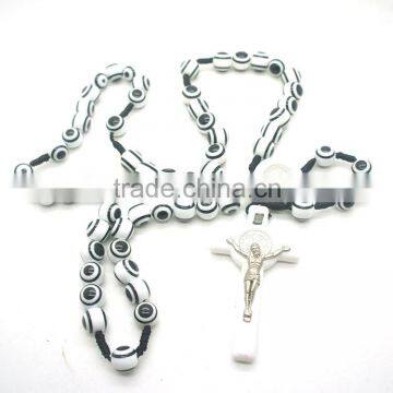 rosary,religious rosary, arcylic beaded with cat's eyes rosary, cheap religious necklaces