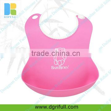 Pink silicone baby dress