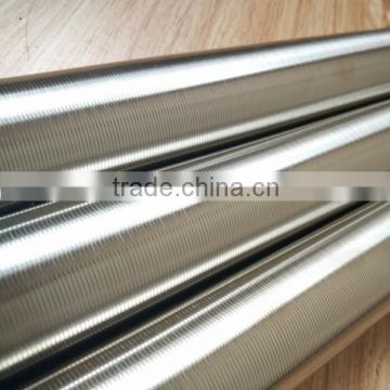 Johnson wedge wire stainless steel sand screen uesd for industrial filter