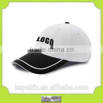 Custom made black&white fashion caps