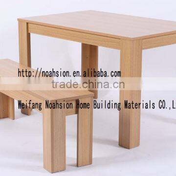 new design wood dining table