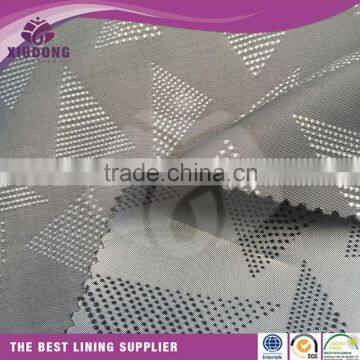 100 Polyester Two Tone Jacquard Pattern Suit/sleeve/jacket Lining Fabric