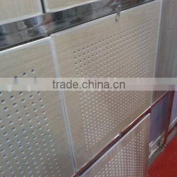 New Design Perforated pvc plasterboard / perforated pvc plasterboard ceiling / perforated pvc plasterboard tile