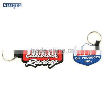 cheap 3d pvc rubber keyholder with logo