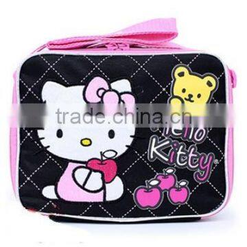 School Lunch Box Bag Snack Box - Black Quilt Patterns