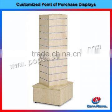 2016 new products slat wall display