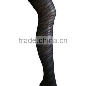 Ladies' fashion twilled weave tights