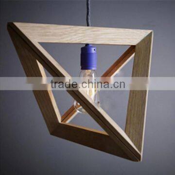 Solid wood Pendant Light