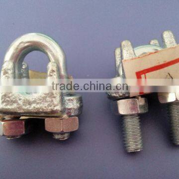 Malleable steel wire rope clip,type A wire rope clip fastener