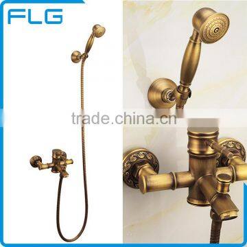 Single Lever Brass Antique Shower Set 2016