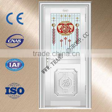 Residential stainless steel door indian main door design