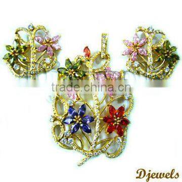 Diamond Pendant Sets, Diamond Gold Pendant Sets, Diamobnd Jewelry