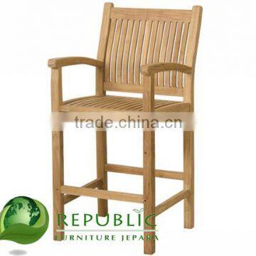 Marley Bar Chair - Modern Teak Outdoor Furniture Manufacturer