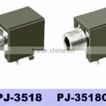 audio cable 6.35mm stereo jack PJ-3518/3518C