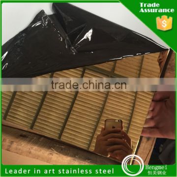 Alibaba Website Hot Products 201 Titanium Coated Stainless Steel Sheet for Decoration