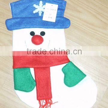 Christmas Snowman Stocking