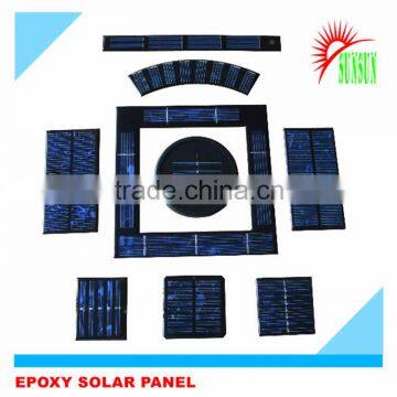 Various shapes/spec Low price small size Epoxy solar panel