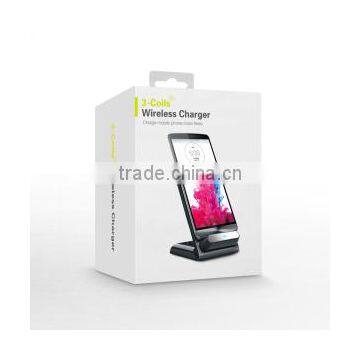 Qi Standard Magnetic Induction Wireless Stand Charger Desktop Wireless Charger photo-2