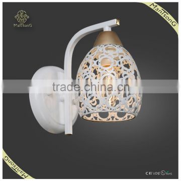 2015 iron decorative modern wall lamp glass wall light CE/VDE/UL