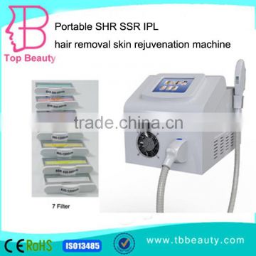 2016 High Quality ssr shr hair removal machine for hot sale