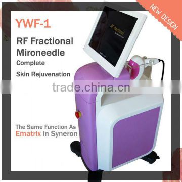 New product beauty equipments! skin problems sloving rf fractional microneedle machine