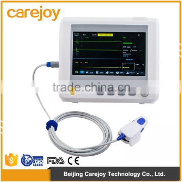 CE Approved ICU Equipment Multi-Parameter 7 Inch 6 parameter Patient Monitor