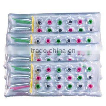 inflatable 18 holes mattress/beach mattress/inflatable mat mattress