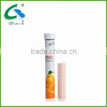 High Quality GMP Certified Strawberry Vitamin C Effervescent Tablet