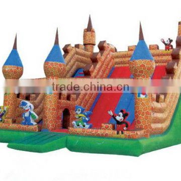 Hot sale jumping inflatable castle/inflatable bouncer