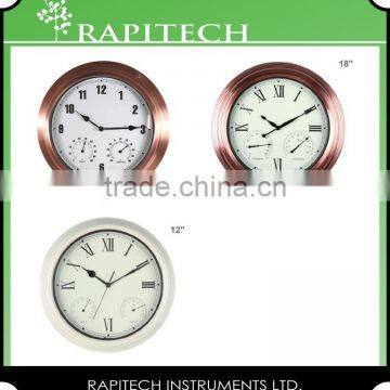 14.5 Inch Double Sided Outdoor Metal Clock photo-6