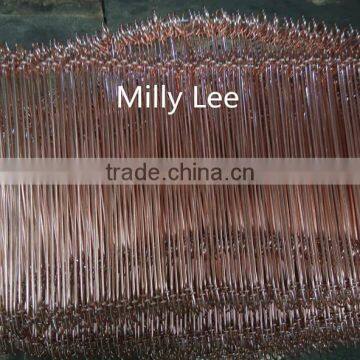 TIE WIRES Metal Copper Coated for SACK TIES - 6" 4" length 1000/bundle