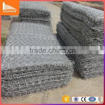 Alibaba gabion basket prices with hexagonal wire mesh