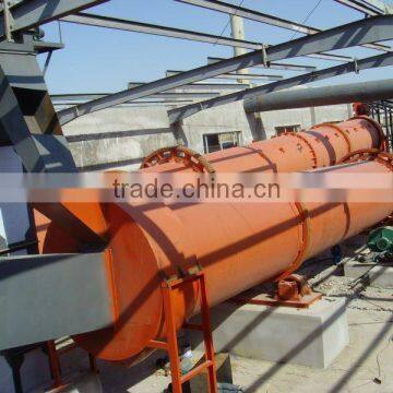 Granular fertilizer dryer machine-rotary dryer