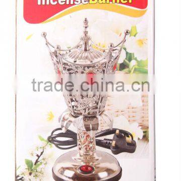 ARAB HOME/OFFICE ANTIQUE ELECTRIC INCENSE CENSER IN METAL CRAFTS