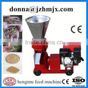 Energy saving ex-factory flat die paper pellet making machine