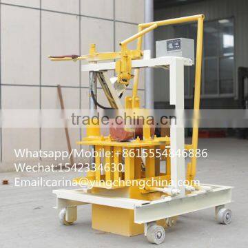 QT40-3C Hand Operated 6 Inch Sample Blocks Making Machine Price in Sudan photo-2