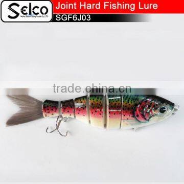 SGF6J03 Six -section Shad Joint Plastic Lure 5" photo-2