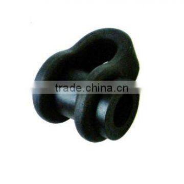 Forged carbon steel side load hoist rings