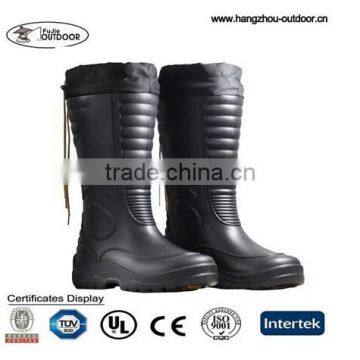 Warm EVA Rain Boots, Mens Warm Black EVA Rain Boots, Mens Warm Black EVA Rain Boots For Winter