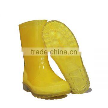 Colorful Transparent PVC Rain Boots For Kids photo-4