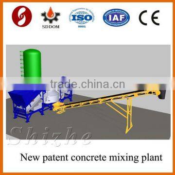 MD1800 portable wet mix concrete batching plant