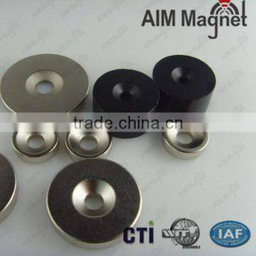 Rare Earth Neodymium Disc N52 Magnets D25*2mm with Countersunk Hole