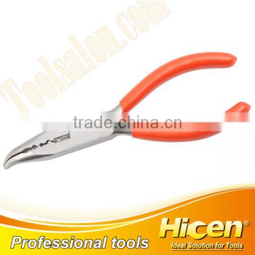 Bent Nose Fishing Pliers Dipped Handle