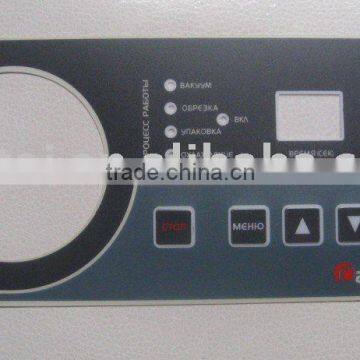 PVC machine sticker